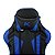 Cadeira Gamer Ktrok ProSeat Giratória Retrátil - Azul - Imagem 6
