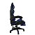 Cadeira Gamer Ktrok ProSeat Giratória Retrátil - Azul - Imagem 3