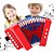 Brinquedo Educativo Mini Acordeon Infantil 7 Botões 3 Baixos - Imagem 5