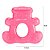 Mordedor Com Água Teddy Bear Rosa Multikids Baby - Imagem 2
