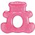 Mordedor Com Água Teddy Bear Rosa Multikids Baby - Imagem 1