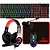 Kit Gamer Teclado, Mouse, Headset, Mousepad e Mouse Bungee - Imagem 1