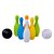 Kit Boliche Infantil com 6 Pinos +3 anos - Imagem 1