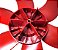 Hélice vermelha  50cm | Ventilador Philco 50 PVT01 - 103011020/103012020 - Imagem 3