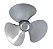 Hélice Cinza | Ventilador Ventisol VM20 Black ( 19284 ) - Imagem 1