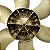 Hélice dourada 6 pas | Ventilador Britania BVT410G  - 033011138 / Philco PVT400G - 103011030 - Imagem 2