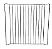 Grade 39,5cm x 32cm  | Forno Philco 46l - 056101046 ( serie XF13 / serie S31C ) / 056101052 / 056101084 - Imagem 1