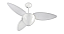 Cano branco ( 25cm ) - Ventilador de Teto Ventisol - Imagem 3