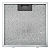 Filtro aluminio 27cm x 26cm PCO60I ( 051401003 - serie XG63 ) / PCO90I ( 051401002 - serie XG65 ) - Imagem 1