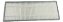 Filtro hepa ERB44 / ERB60 / ERB61 / ERB62 Aspirador Robô Electrolux - Medida 13,5cm x 5 cm - Imagem 1