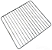 Grade 29cm x 32cm Forno Oster TSSTTVMAF1 - Imagem 1