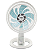 Grade frontal branca 47,5cm | Ventilador Britânia BVT480B / BVT495 | Philco PVT400 / PVT490 / PVT492 / PVC491 - Imagem 2