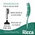 Escova Shower Flex Turquesa - Ricca - Imagem 3