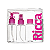 Kit 3 Frascos e 5 Potes de Viagem Mandala Color - Ricca - Imagem 2