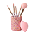 Kit de pincéis e esponja Shine It On Pink - Miss Frandy - Imagem 1