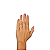 Kit 24 Unhas Postiças Autoadesivas Cor Nude - Ricca - Imagem 3