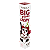 Mascara De Cílios Big No Panda Cherry Bordô - Vizzela - Imagem 2