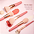 Mini Kit Brush com 5 Pincéis Coral - Océane - Imagem 3