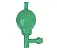 PIPETADOR DE SEGURANCA 3 VIAS ESFERA EM PP VERDE JPROLAB - Imagem 1