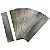 10 PLACAS DE FERRO 20X100MM (LAMINA DE FERRO) DIDATICA - Imagem 1