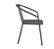 Cadeira Ratan Preto e Marrom Just Home Collection - Imagem 4