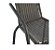 Cadeira Ratan Preto e Marrom Just Home Collection - Imagem 2
