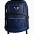 Mochila Escolar Porta Notebook e Squeeze Poliéster Azul - Imagem 4