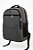 Mochila Média Viagem avião Porta Notebook Squeeze, Trabalho, Escola, Cinza - Bazarou - Imagem 3
