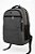 Mochila Média Viagem avião Porta Notebook Squeeze, Trabalho, Escola, Cinza - Bazarou - Imagem 1