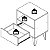 Mesa De Apoio Lateral Branca - Imagem 9