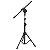 Pedestal Suporte Para Microfone Compacto 2 níveis - MPE4BK - Imagem 1