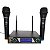 Microfone sem Fio UHF duplo Soundvoice MM-220SF - Imagem 2