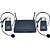 Microfone Sem fio Duplo Headset JWL U-585HH UHF - Imagem 1
