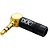 Conector Plug P2 Estereo 90° dourado 6mm Capa preta Datalink - Imagem 1