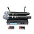 Microfone Sem fio Multi Frequência Duplo Bastão JWL U-685 - Imagem 6