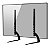 Base pé para TV Universal de 14'' a 32'' até 45kg SBRR0.7 - Imagem 2