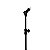 Pedestal estante para prato de bateria compacto reto EPR-BK - Imagem 2