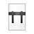 Suporte Multi-Telas Vídeo Wall Vertical 40 42 - Imagem 1