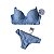 Conjunto de Lingerie com Bojo Mulher Elegante - Imagem 4
