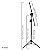 Pedestal Tripe Suporte Para Microfone Profissional PE3-CR - Imagem 2