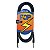 Cabo para Instrumentos 5 metros P10-P10 preto injetado pop - Imagem 1