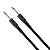 Cabo para Instrumentos 5 metros P10-P10 preto injetado pop - Imagem 3