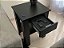 Mesa de Canto com Compartimento Secreto em MDF Preto SFBOX - Imagem 4