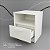 Mesa de cabeceira Sfbox com 2 compartimentos - Imagem 2