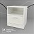 Mesa de cabeceira Sfbox com 2 compartimentos - Imagem 3