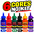 Kit 6 Tintas para Marcador de Quadro Branco 100ml 6 Cores Carinon Mix - Imagem 7
