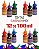 Combo Frascos de Tinta CarinonMix - 12UN de 100ml - Imagem 1