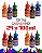 Combo Frascos de Tinta CarinonMix - 24UN de 100ml - Imagem 1
