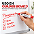 Marcador para Quadro Branco Recarregável com Tinta BRW – 1 Unidade - Imagem 6