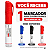 Marcador para Quadro Branco Recarregável BRW – 1 Unidade - Imagem 2